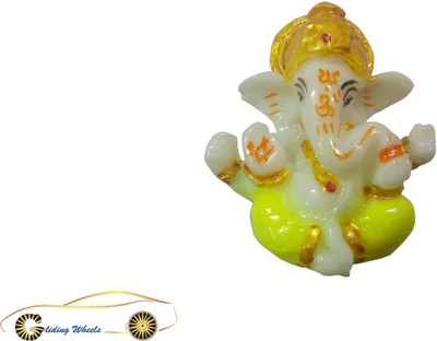 

Gliding Wheels Decorative Showpiece - 6 cm(Ceramic, Multicolor)