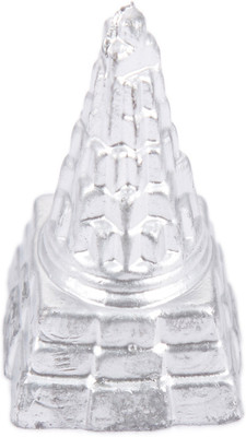 

Pure Life Shiva Yantra Decorative Showpiece - 3 cm(Crystal, Clear)