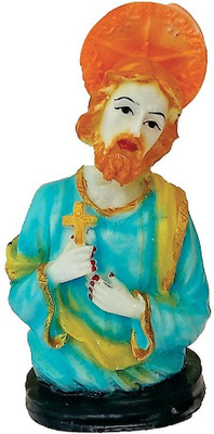 

K&P Decorative Showpiece - 14 cm(Polyresin, Multicolor)