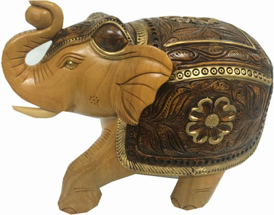 

Shopping Rajasthan Decorative Showpiece - 15 cm(Earthenware, Brown)