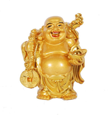 

Orchard SF816 Decorative Showpiece - 9 cm(Polyresin, Gold)