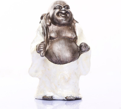 Sunrise Laughing Buddha Showpiece - 21 cm(Polyresin, Multicolor) Sunrise Laughing Buddha Showpiece - 21 cm(Polyresin, Multicolor)
