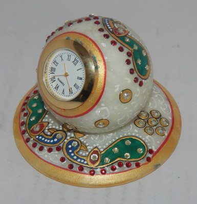 

Mahaveer Creation Decorative Showpiece - 8 cm(Stoneware, White)