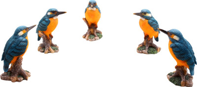 

shivika enterprises Decorative Showpiece - 9 cm(Polyresin, Blue)