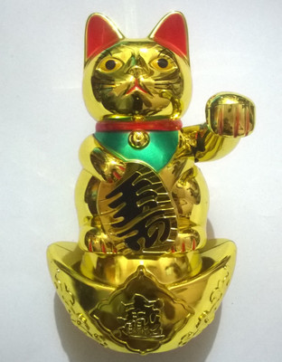 

S S Enterprises Decorative Showpiece - 19 cm(Plastic, Gold)