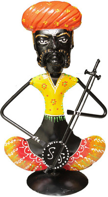 

Crafticia Decorative Showpiece - 27 cm(Aluminium, Multicolor)