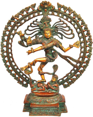 47% OFF on Aakrati Natraj Statue Made Decorative Showpiece - 50 cm(Brass, Brown) 47% OFF on Aakrati Natraj Statue Made Decorative Showpiece - 50 cm(Brass, Brown)