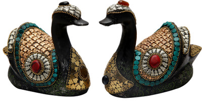 

shivika enterprises Decorative Showpiece - 12 cm(Iron, Multicolor)