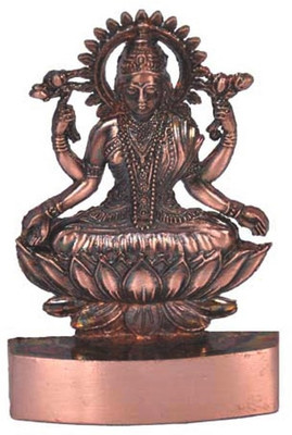 

JRG Murthy Lakshmi Copper Finish Decorative Showpiece - 7 cm(Alloy, Copper)