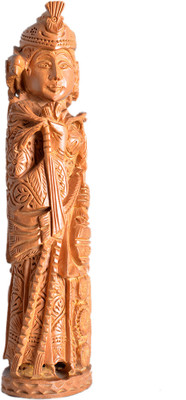 SC Handicrafts Sandalwood Chinese Queen. Decorative Showpiece - 16 cm(Wood, Brown) SC Handicrafts Sandalwood Chinese Queen. Decorative Showpiece - 16 cm(Wood, Brown)