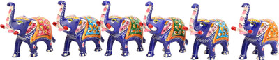 

shivika enterprises Decorative Showpiece - 4 cm(Iron, Multicolor)