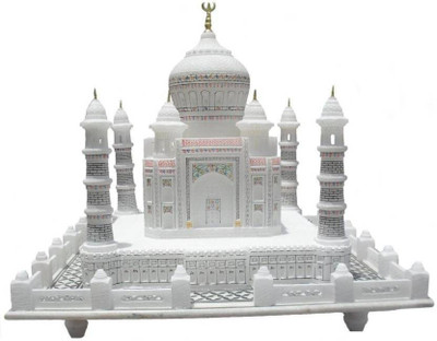 

R.M.G India TajMahal 7 inches Decorative Showpiece - 17.78 cm(Marble, White)