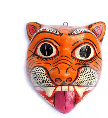 

Art Godaam Decorative Showpiece - 23 cm(Paper Mache, Yellow)