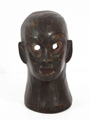 

Artlivo VINTAGE Tribal Story Mask - Hero Decorative Showpiece - 31 cm(Wooden, Brown)