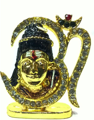 

Swarnim Jewellers Lord Shiva Decorative Showpiece - 4.2 cm(Bronze, Gold)