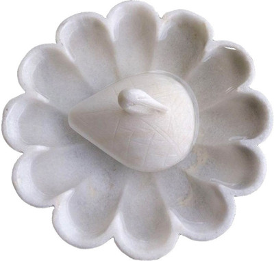 

Mahaveer Creation Decorative Showpiece - 6 cm(Stoneware, White)