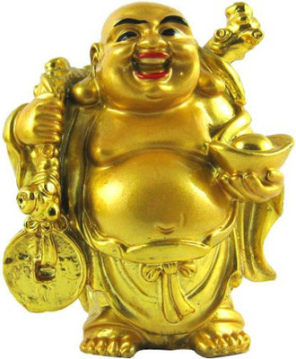 

DEEPSHEILA Decorative Showpiece - 10 cm(Gold Plated, Gold)