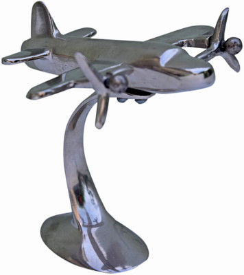 Kala Bhawan Decorative Showpiece - 18 cm(Aluminium, Silver)