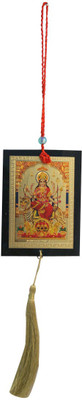 

DivyaMantra Durga Maa Car / Wall Hanging Decorative Showpiece - 4 cm(Plastic, Multicolor)