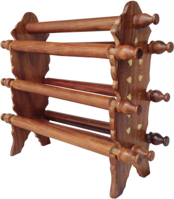 Mavi Decorative Showpiece - 15 cm(Wood, Brown)