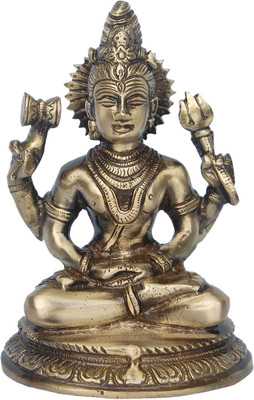 10% OFF on aakrati Shiva Glorious Statue Decorative Showpiece - 13 cm(Brass, Brown) 10% OFF on aakrati Shiva Glorious Statue Decorative Showpiece - 13 cm(Brass, Brown)