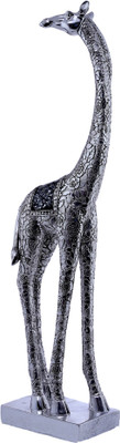 

Saanvi Creations Decorative Showpiece - 42 cm(Polyresin, Silver)