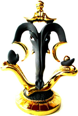 

Saanvi Creations Decorative Showpiece - 13 cm(Terracotta, Grey)