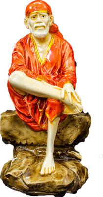 

THE HOLY MART SAI BABA DEITIES BIG Polyresin Home Temple(Height: 6 cm)
