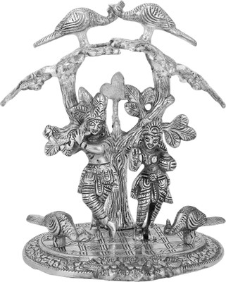 

Etsi Bitsi Pleasing Decorative Showpiece - 7 cm(Steel, Silver)