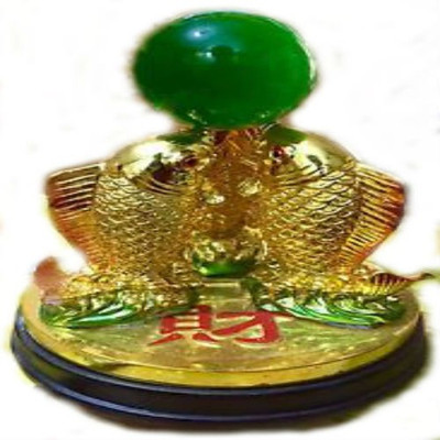 

KUBER STORES Decorative Showpiece - 5 cm(Gold Finish, Gold)