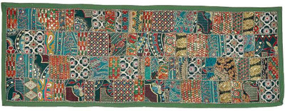 

Shree Sai Handicraft Home Décor Rajasthani Designer Handmade Patchwork Hanging Decorative Showpiece - 5 cm(Cotton, Brown)