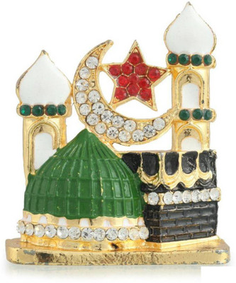 Swarnim Jewellers Allah Decorative Showpiece - 7 cm(Brass, Multicolor) Swarnim Jewellers Allah Decorative Showpiece - 7 cm(Brass, Multicolor)