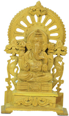 23% OFF on SC Handicrafts Lord Ganesha Decorative Showpiece - 10 cm(Wood, Beige) 23% OFF on SC Handicrafts Lord Ganesha Decorative Showpiece - 10 cm(Wood, Beige)