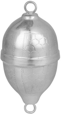 

Jewel99 Silver Coconut Decorative Showpiece - 8.6 cm(Silver, Silver)