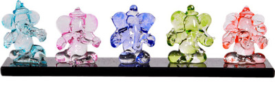 Gojeeva Decorative Showpiece  -  3 cm(Glass, Clear)
