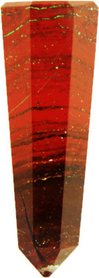 

Nirvana Gems 210 Cts Red Jasper Healing Wand Decorative Showpiece - 6.3 cm(Stoneware, Red)