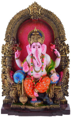 

Gift N Greetings Chali Ganesh Decorative Showpiece - 30 cm(Polyresin, Multicolor)