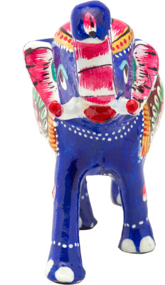 33% OFF on Prachin Metal Elephant U/T 3 inch Decorative Showpiece - 9 cm(Aluminium, Multicolor) 33% OFF on Prachin Metal Elephant U/T 3 inch Decorative Showpiece - 9 cm(Aluminium, Multicolor)