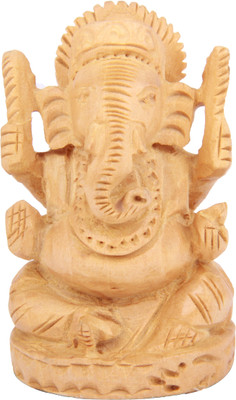 28% OFF on Adaa Whitewood - Baby Ganesha (Height: 3 Inches) Decorative Showpiece - 6.35 cm(Wood, Brown) 28% OFF on Adaa Whitewood - Baby Ganesha (Height: 3 Inches) Decorative Showpiece - 6.35 cm(Wood, Brown)