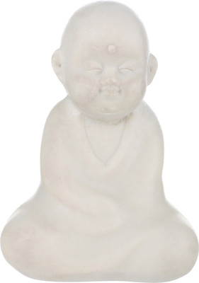 

f9genuine Decorative Showpiece - 10 cm(Marble, White)