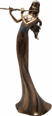 

shivika enterprises Decorative Showpiece - 33 cm(Polyresin, Brown)