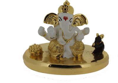 14% OFF on Tofa Ganesha Wax Idol Decorative Showpiece - 8 cm(Gold Plated, Gold) 14% OFF on Tofa Ganesha Wax Idol Decorative Showpiece - 8 cm(Gold Plated, Gold)