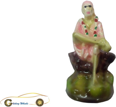 

Gliding Wheels Decorative Showpiece - 6 cm(Ceramic, Multicolor)