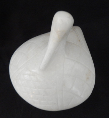 

Mahveer creation Decorative Showpiece - 11 cm(Stoneware, White)