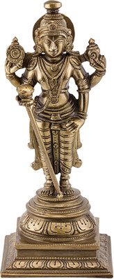 33% OFF on Prachin Bnz Guru Vayu Standing 6 inch Decorative Showpiece - 17 cm(Bronze, Multicolor) 33% OFF on Prachin Bnz Guru Vayu Standing 6 inch Decorative Showpiece - 17 cm(Bronze, Multicolor)