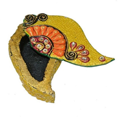 

Chitra Handicraft Decorative Chopra Decorative Showpiece - 1 cm(Paper Mache, Multicolor)