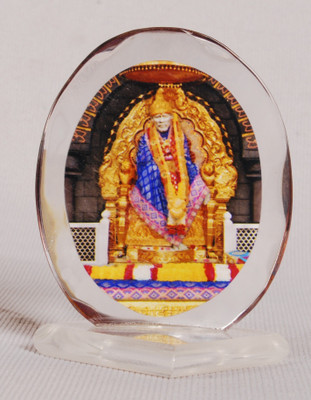 

Sigaram Decorative Showpiece - 7 cm(Acrylic, Multicolor)