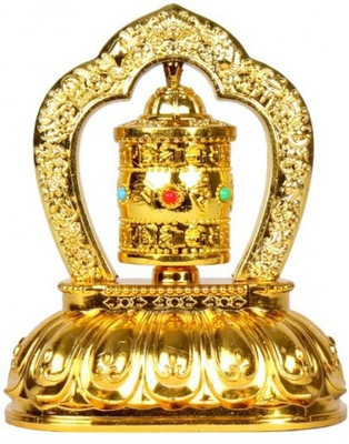 

Sale Funda Sale Funda Imported Solar Prayer Wheel Decorative Showpiece - 12 cm(Plastic, Gold Finish, Gold)