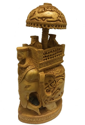 

Shopping Rajasthan VIHC4 Decorative Showpiece - 20 cm(Wooden, Brown)