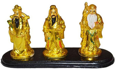 

Varanasi Enterprises Decorative Showpiece - 12 cm(Polyresin, Gold)